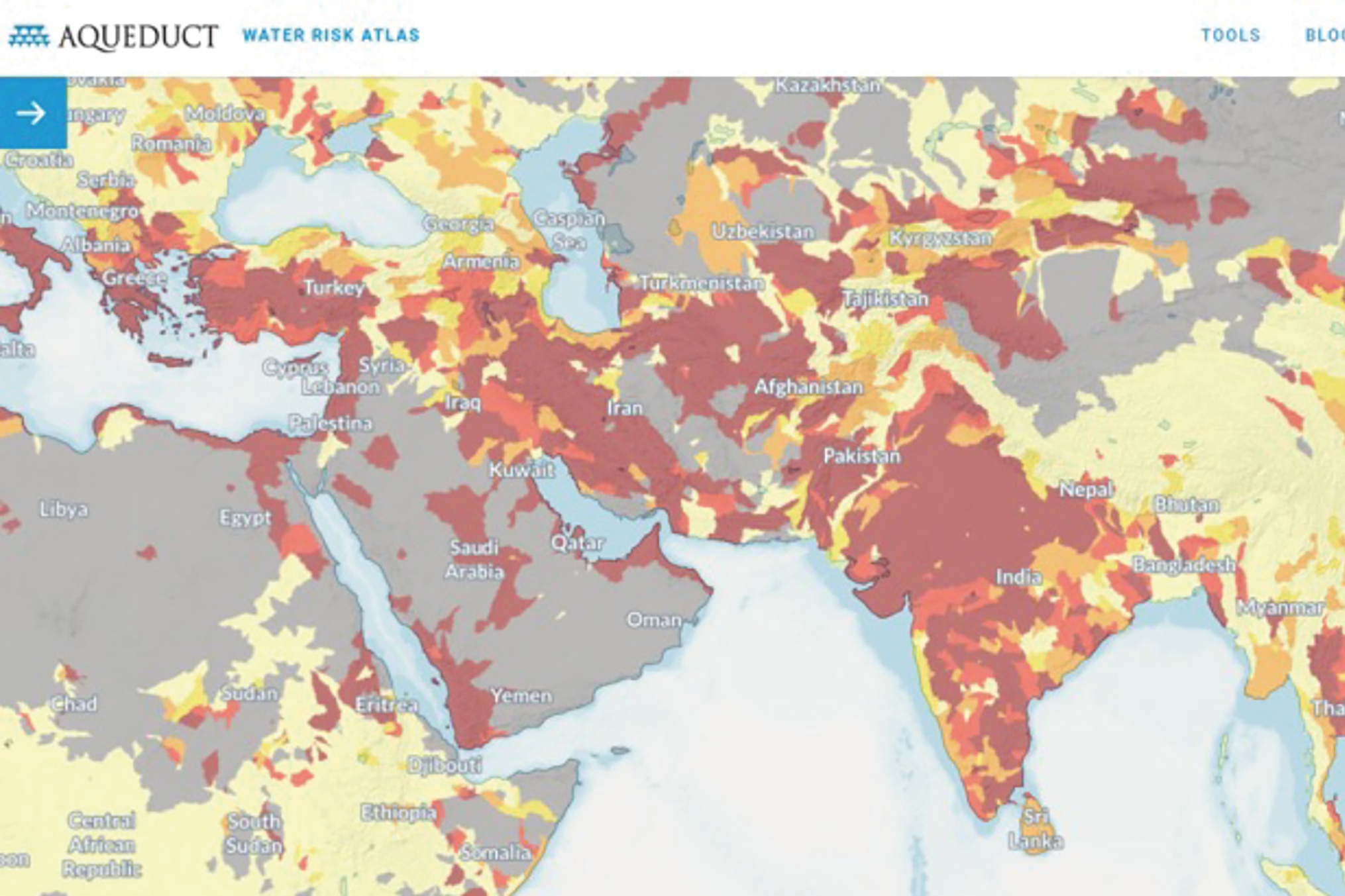 Water Risk Assessment for CP ALL Public Company Limited's Suppliers